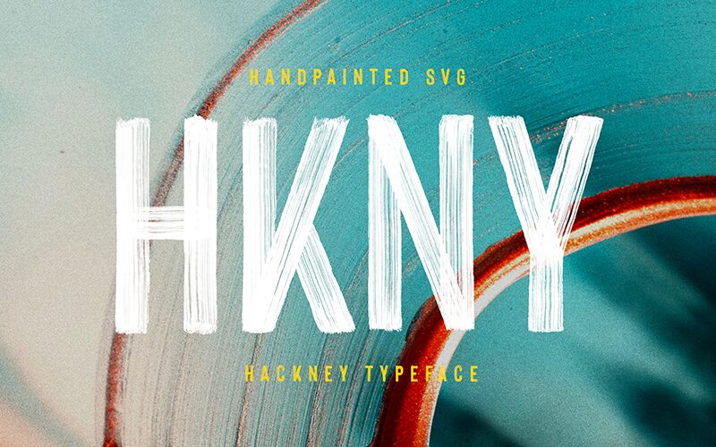 Hackney Personal Use Only Font