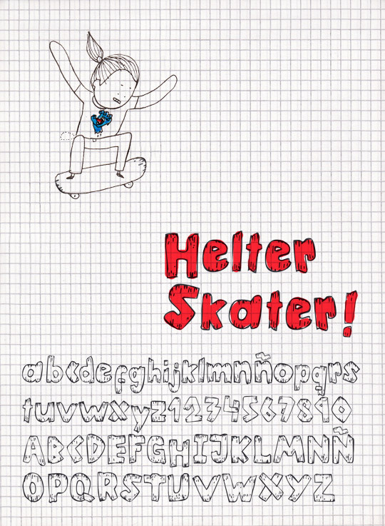 Helter Skater Normal Font