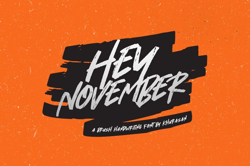 Hey November Font