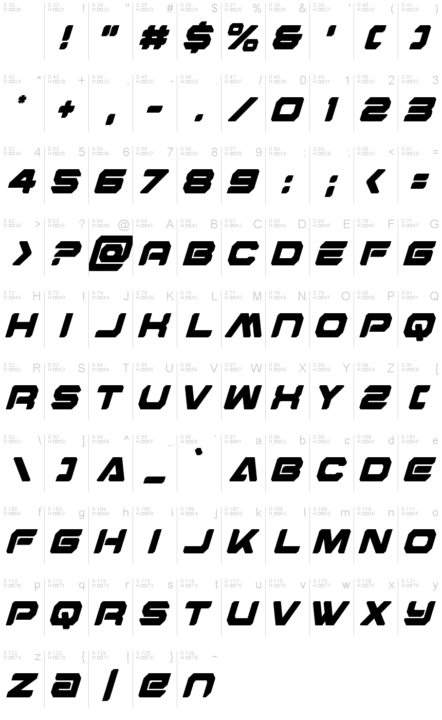 Hyper elite ultra condensed font