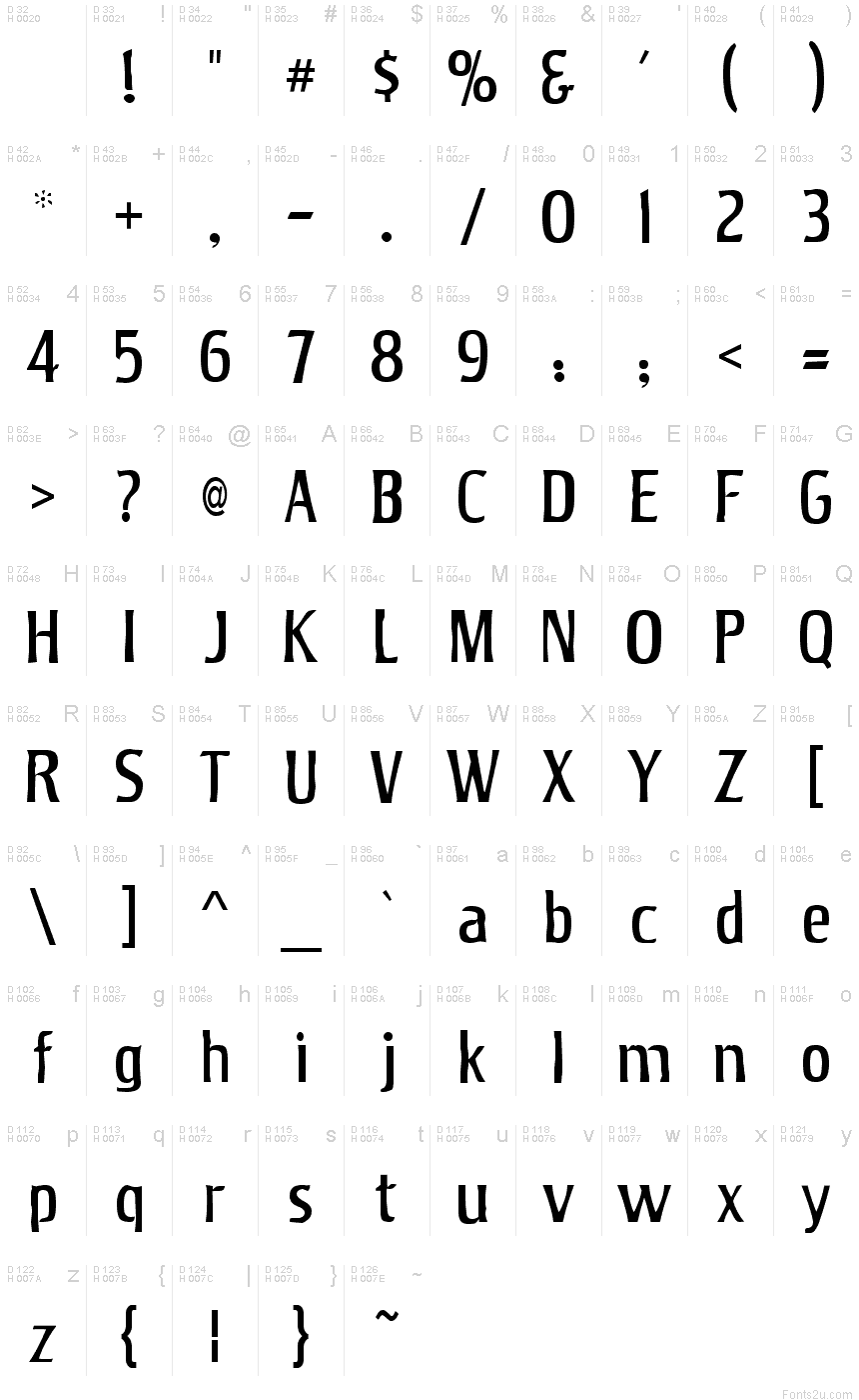 Jana font