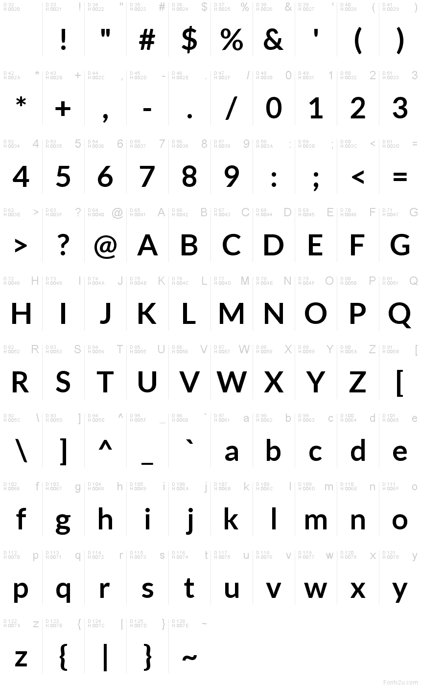 Lato Bold Font