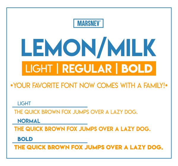 Featured image of post Steps to Make Lemon Milk Bold Font Copy And Paste