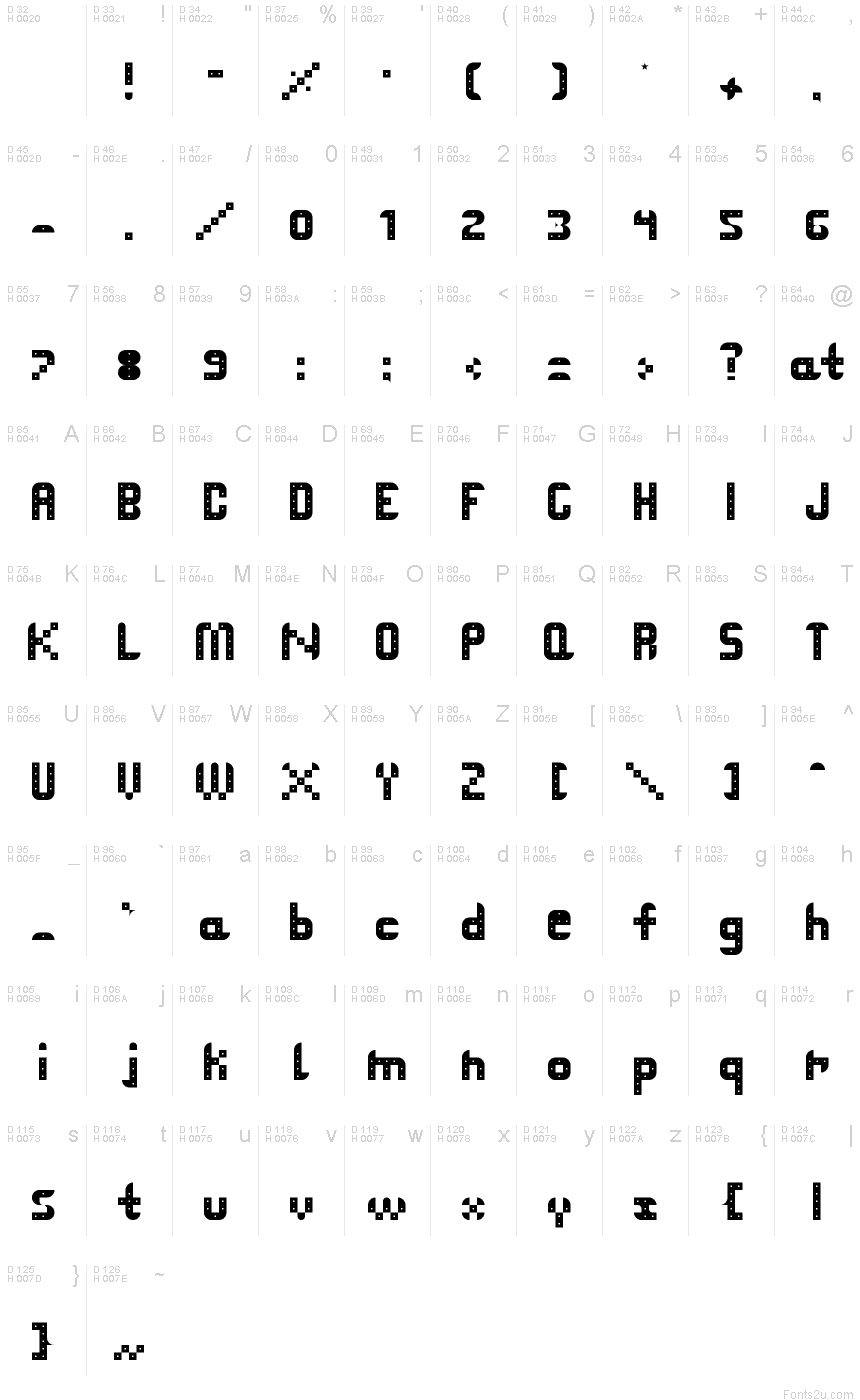 Letter play Regular font