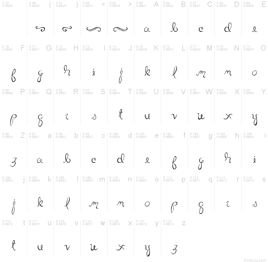 Little Bliss Schriftart