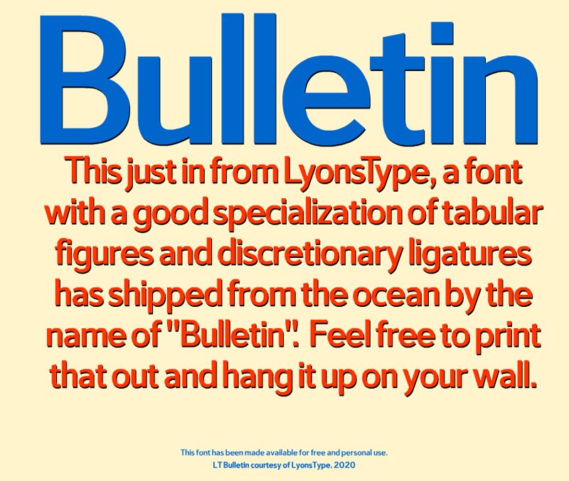 Font Sample