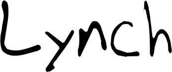 Lynch font