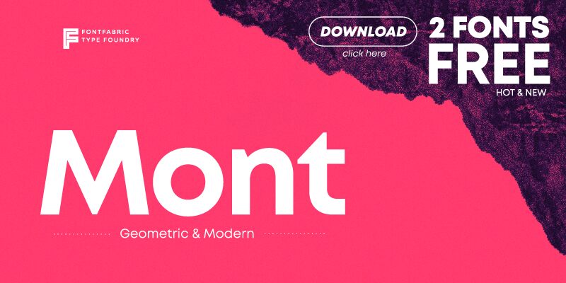 Mont Extralight Demo Font