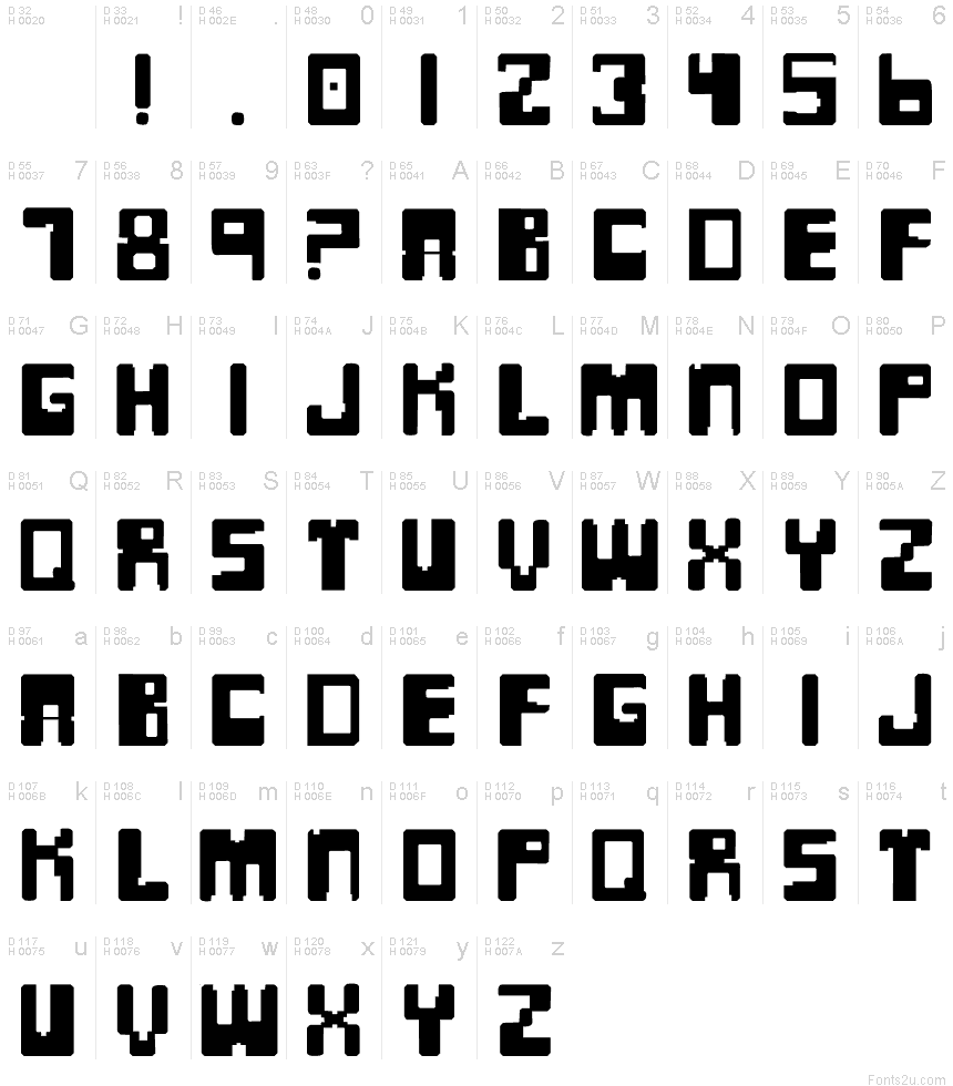 MODULAR font