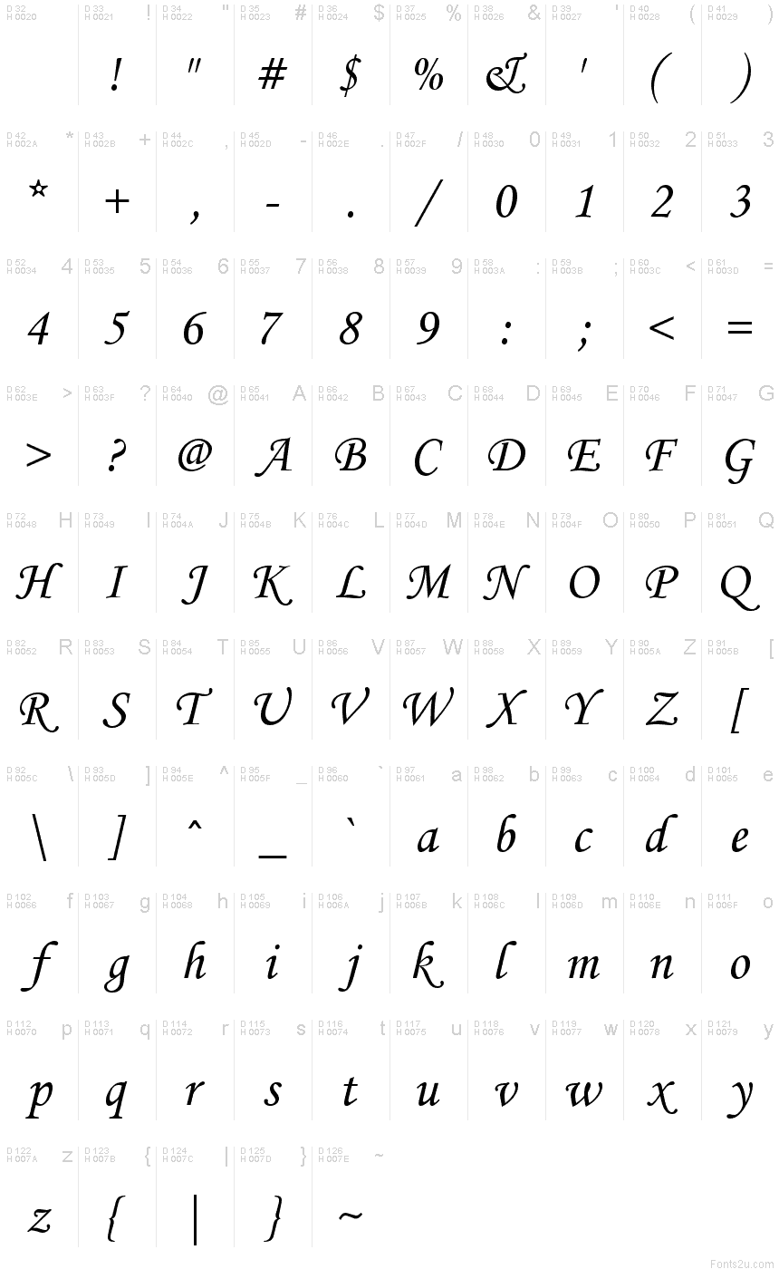 nk monotype corsiva font free download