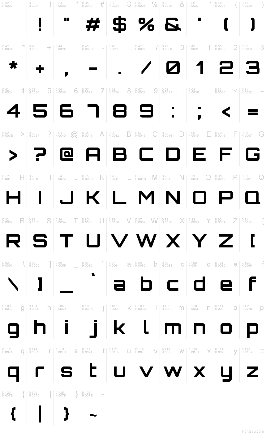 orbitron bold font