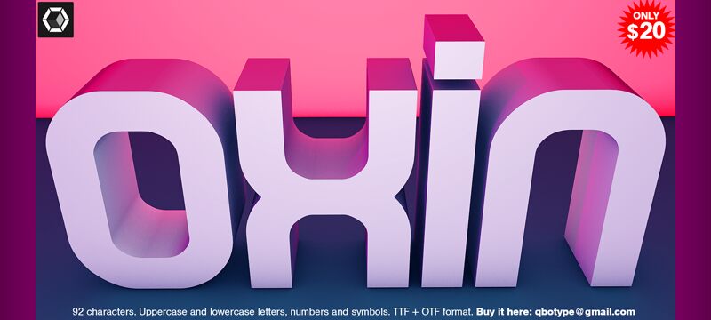 Oxin Font