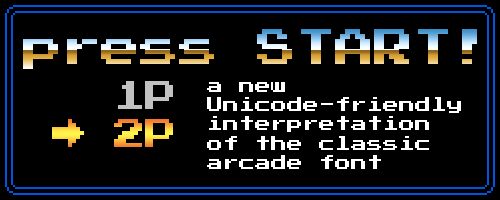 Press Start 2p Font