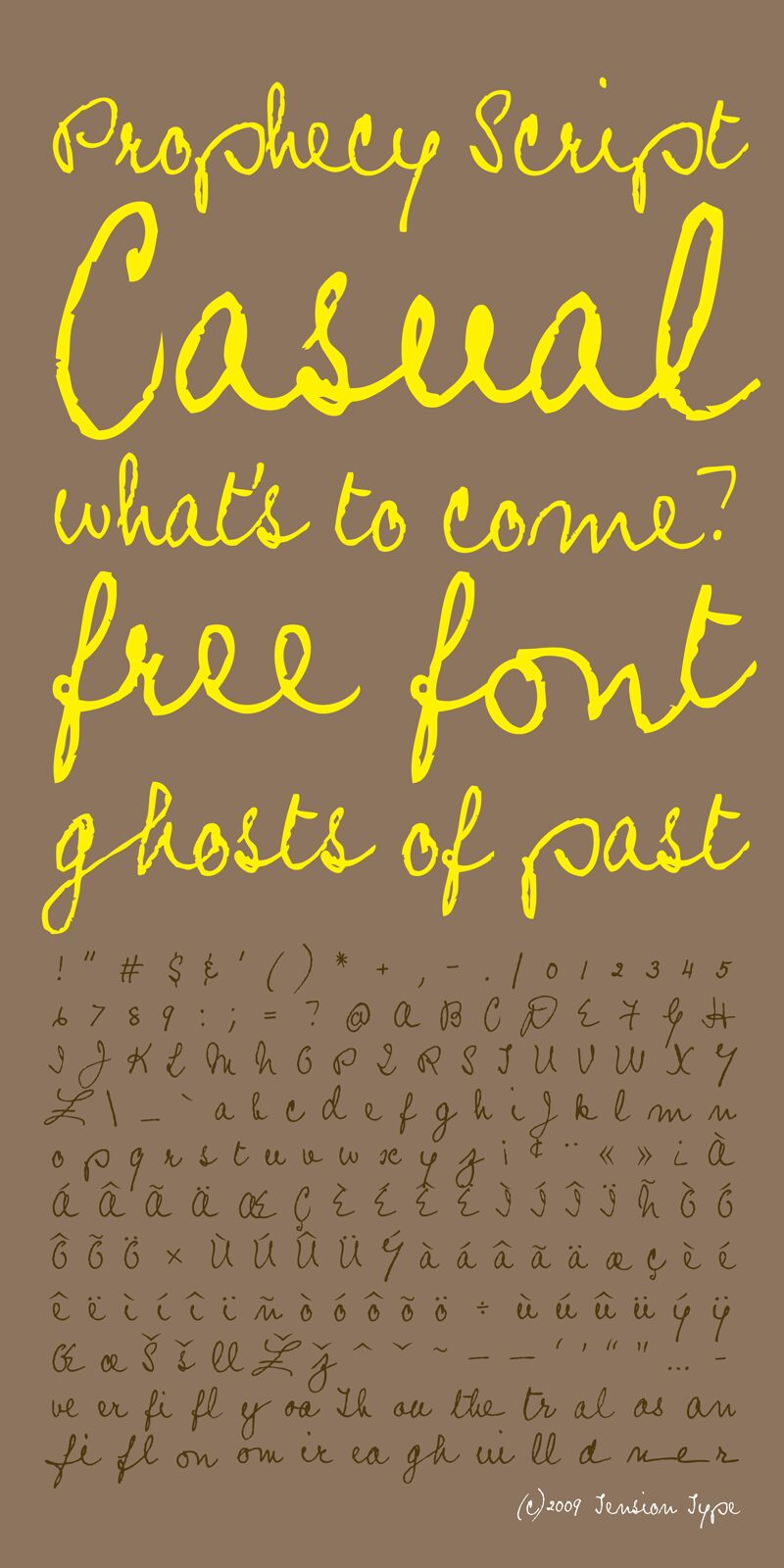 Prophecy Script Font