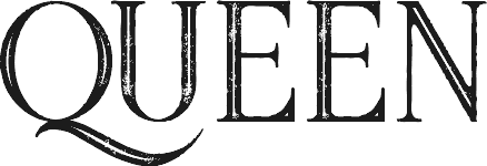 Queen Inline Grunge font