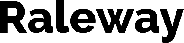 Download Raleway Extrabold Font SVG Cut Files