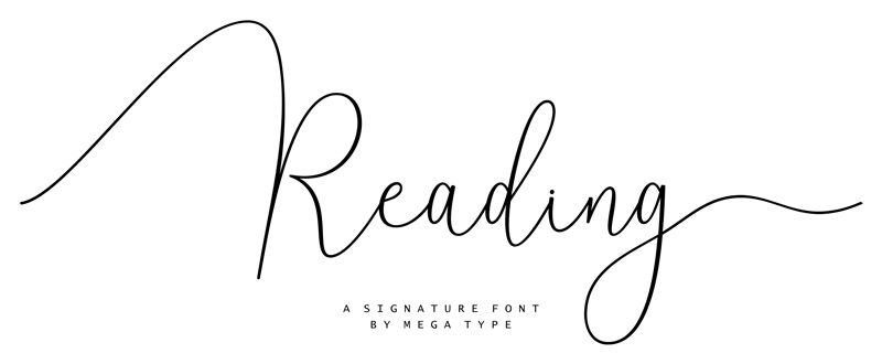 Reading Regular Font