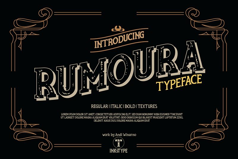 Download Free Rumoura Personal Use Only Bold Font Fonts Typography
