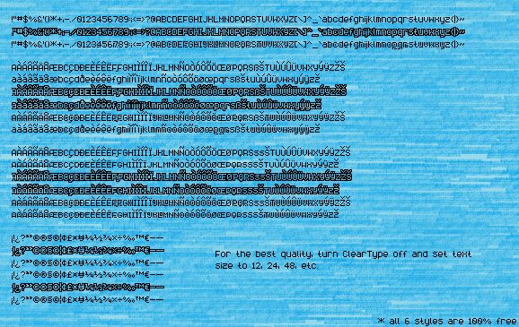 Font Sample
