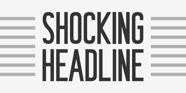 Shocking Headline Font