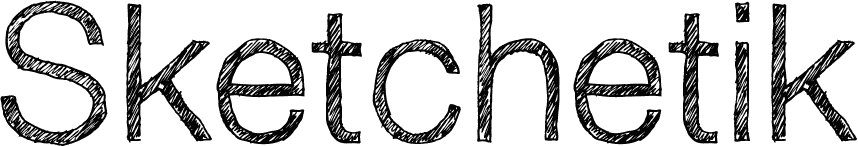 sketchetik font