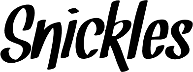 Snickles font