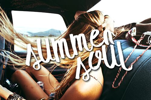 summer soul script font