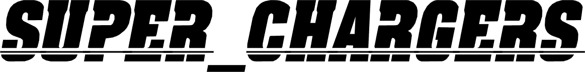 SUPER CHARGERS Font