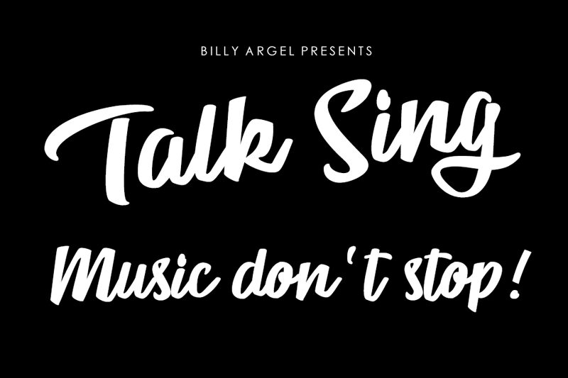 Talk Sing Personal Use Regular Font