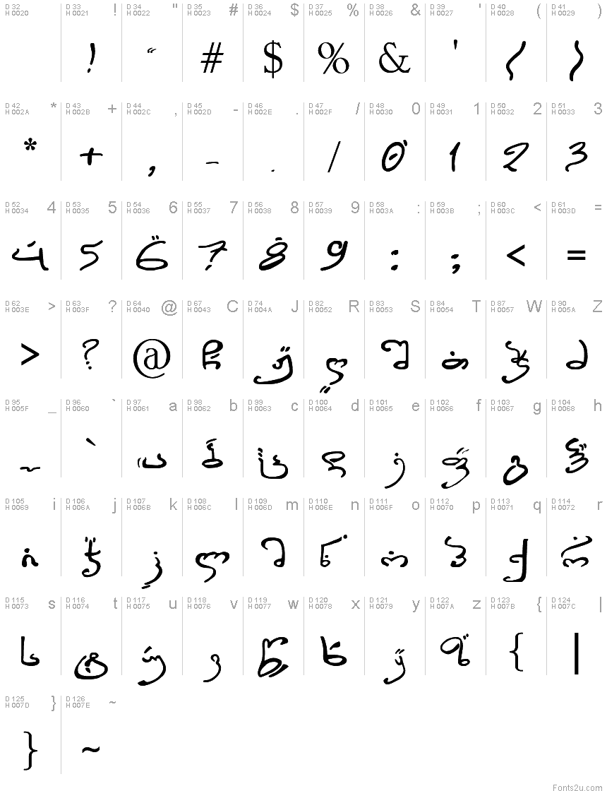 Thart_Geo_Arab font