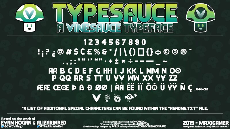 Typesauce Font