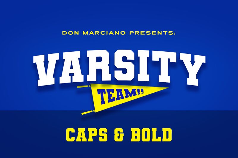 Varsityteambold Font
