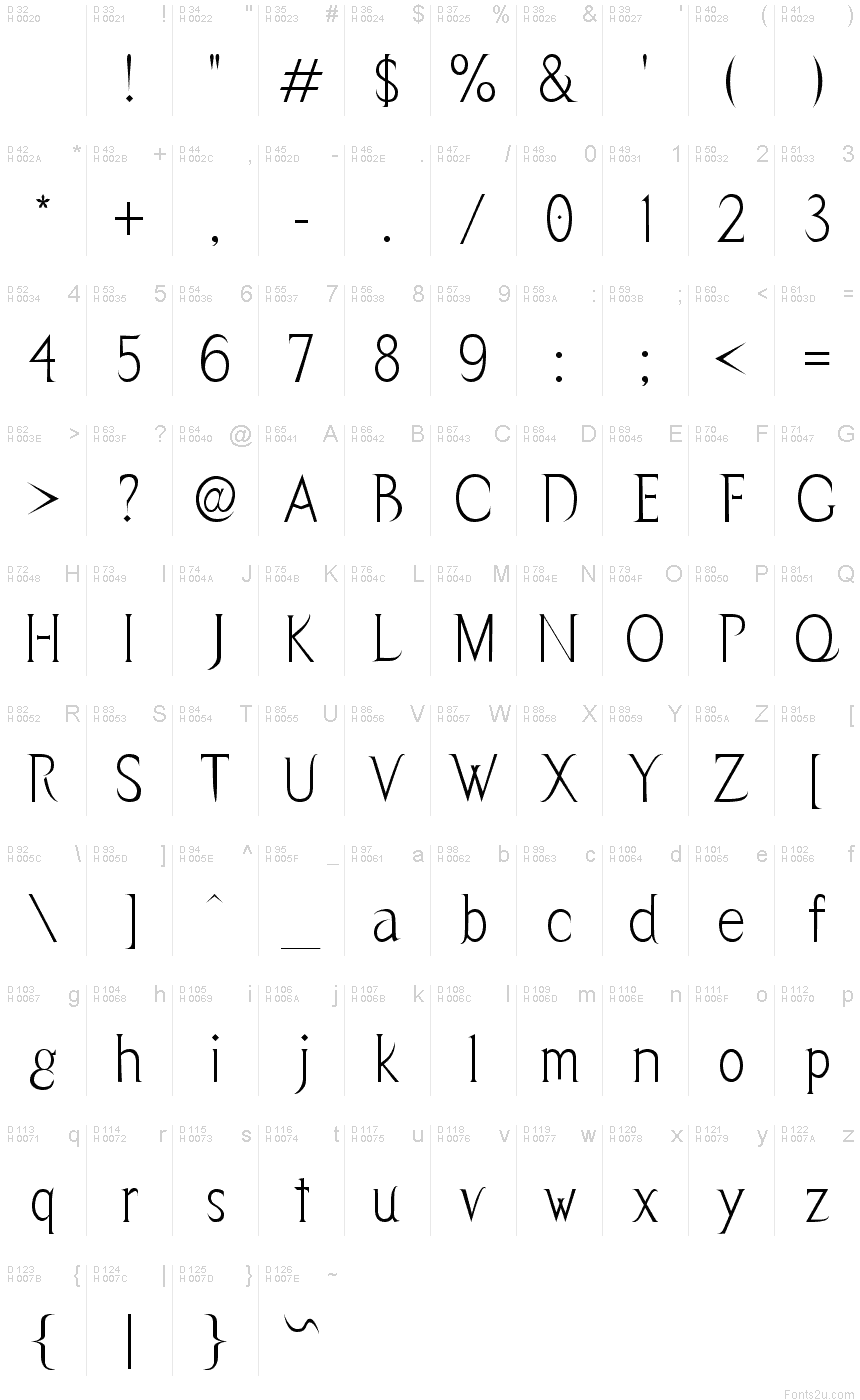 Tally Text Light 1 Font Tally Text Light 1 Font