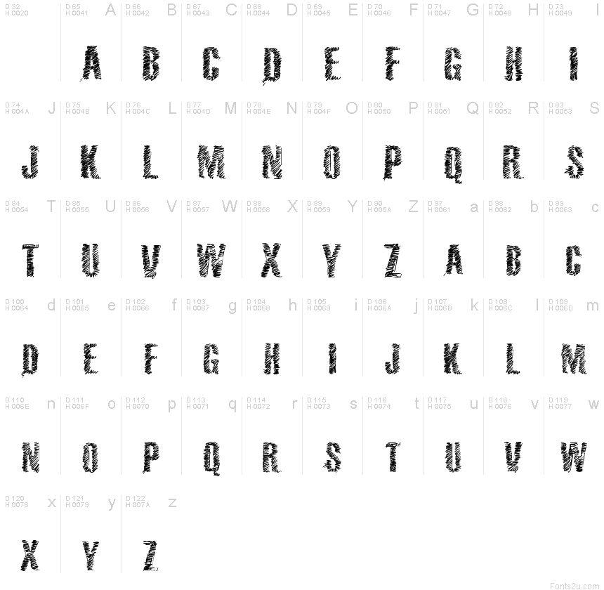 Vtks 36 Font