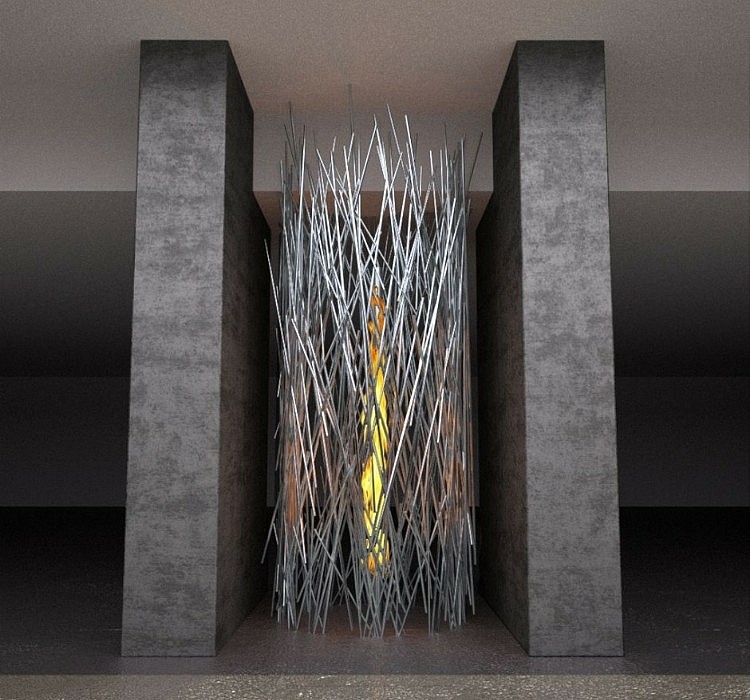 Original Fire Features by Elena Colombo