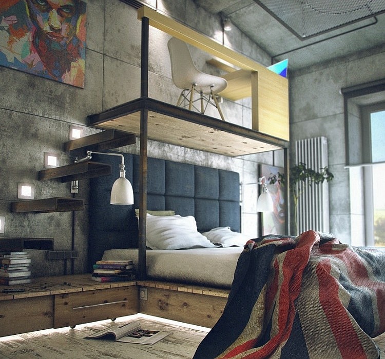 Loft Style Living Visualizations