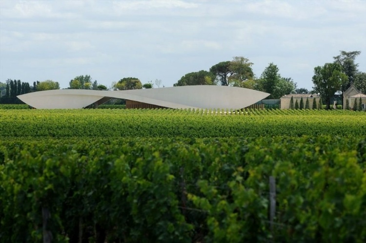 Chateau Cheval Blanc Winery by Christian de Portzamparc