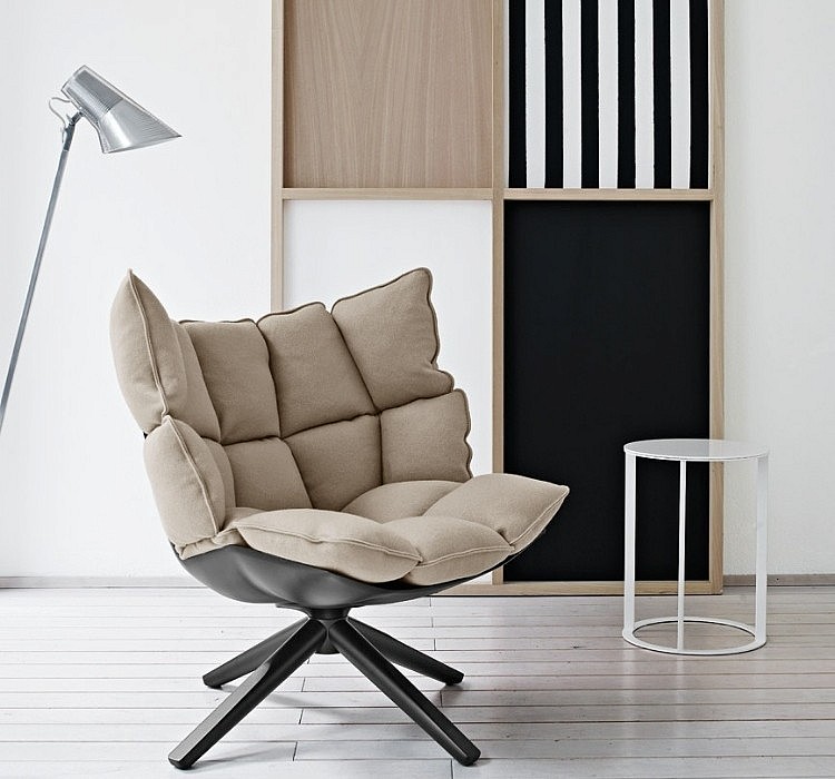 Husk Armchair by Patricia Urquiola