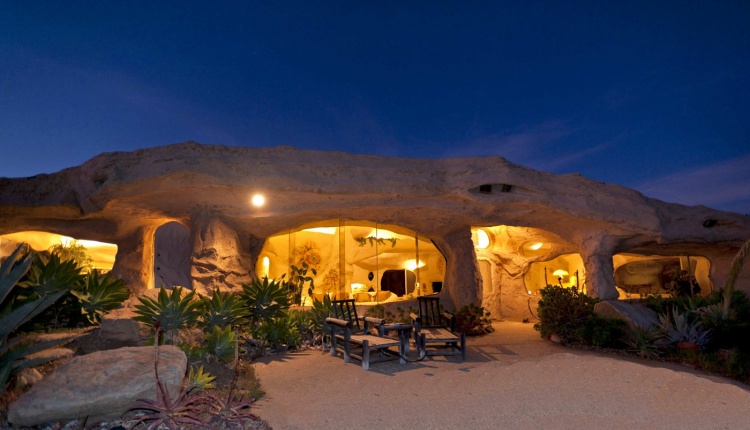 Flintstones Style House In Malibu