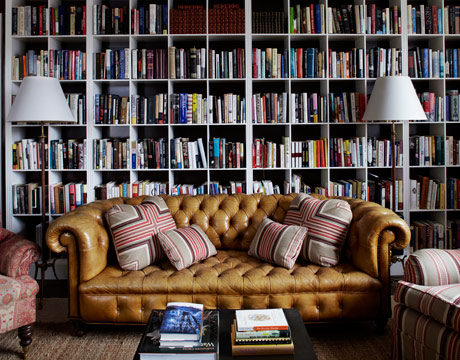 Contemporary Home Libraries
