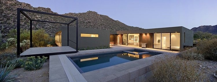 Levin Residence by Ibarra Rosano Design Architects
