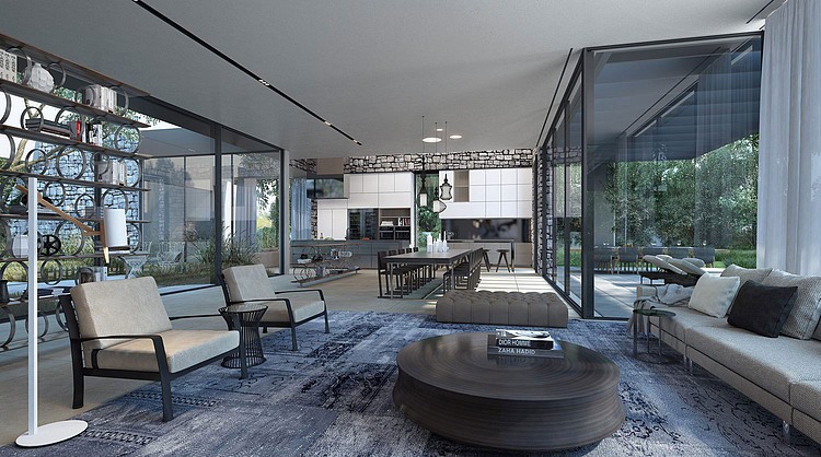 Stone Residence by Ando Studio