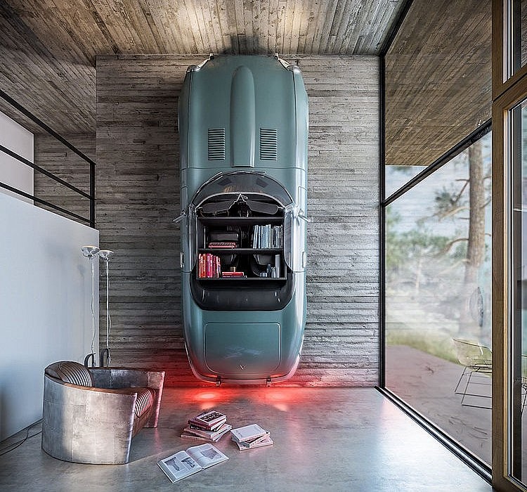 House in Nature by Design Raum