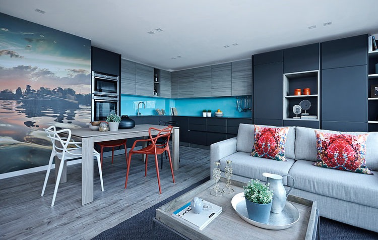 London Penthouse by Boscolo Interior Design