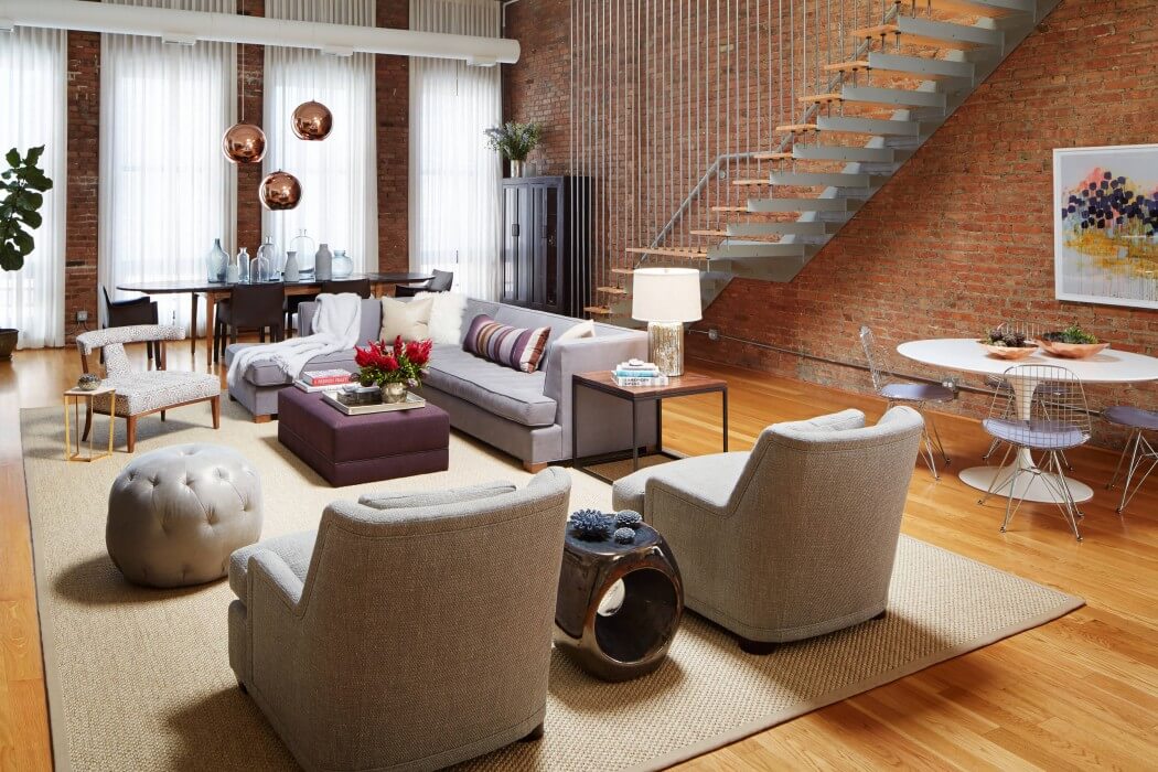 Urban Loft by Jessica Lagrange Interiors