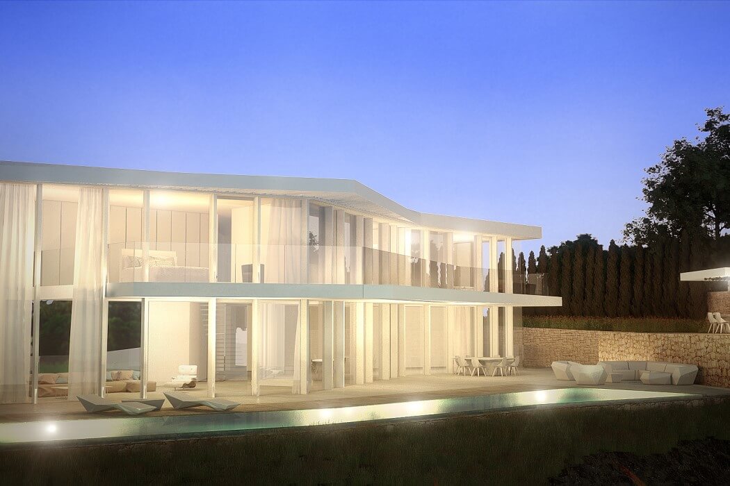House in Cala Ambolo by Ramon Esteve Estudio