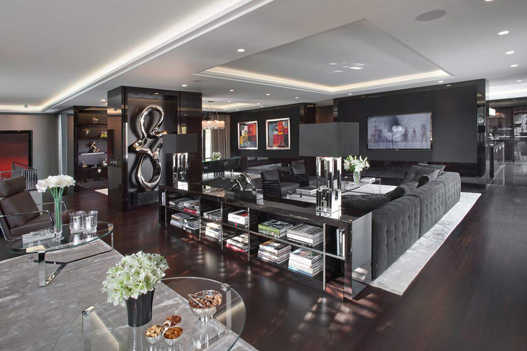 Dark Apartment by EXITDESIGN