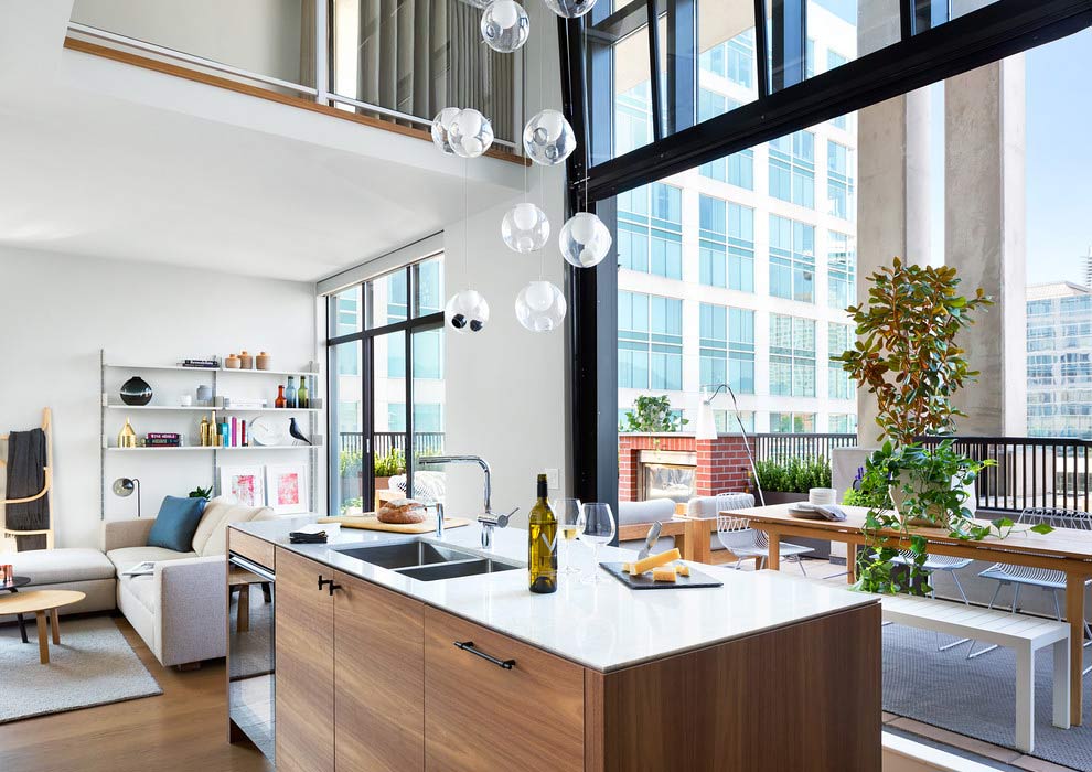 Loft in Vancouver by Falken Reynolds Interiors