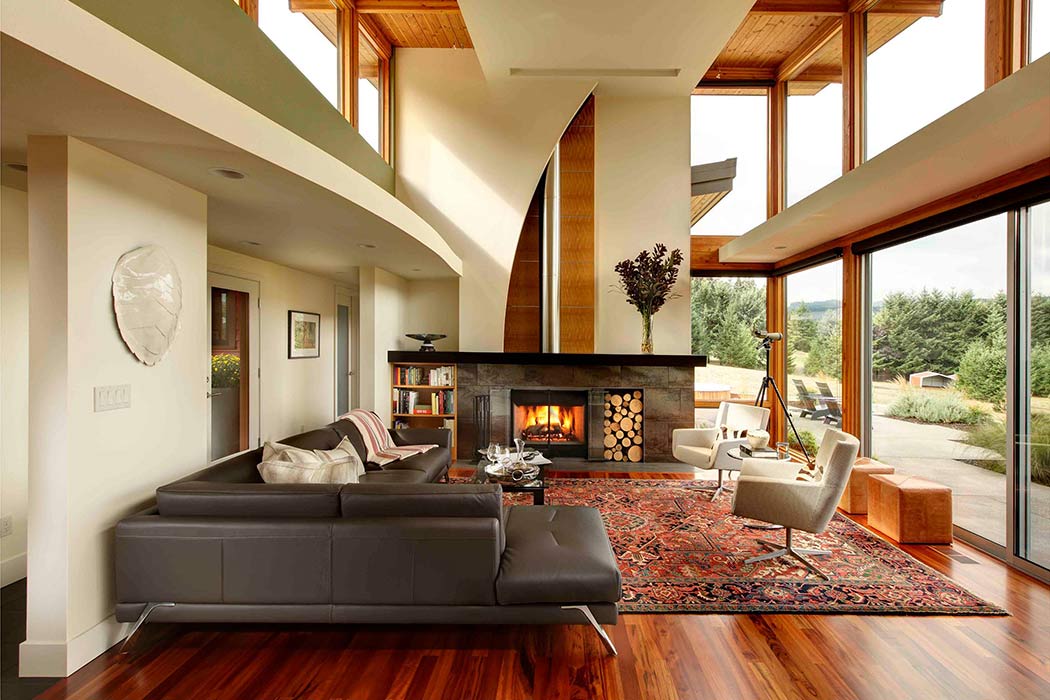 Modern Rural Residence by Anderson Shirley Architects