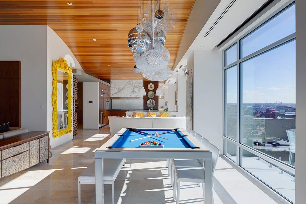 Downtown Urban Penthouse by HAUS